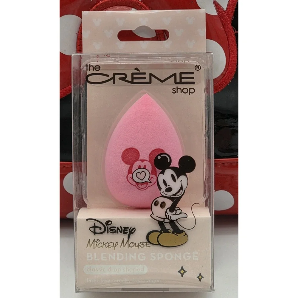 Crème Shop Minnie Mouse Makeup Bag Bundle w/Disney Creme Shop Accessories  #0235